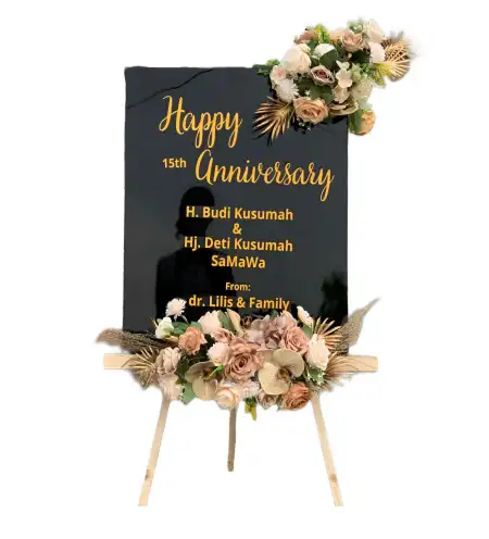 Papan Bunga Akrilik Gumelar Lor